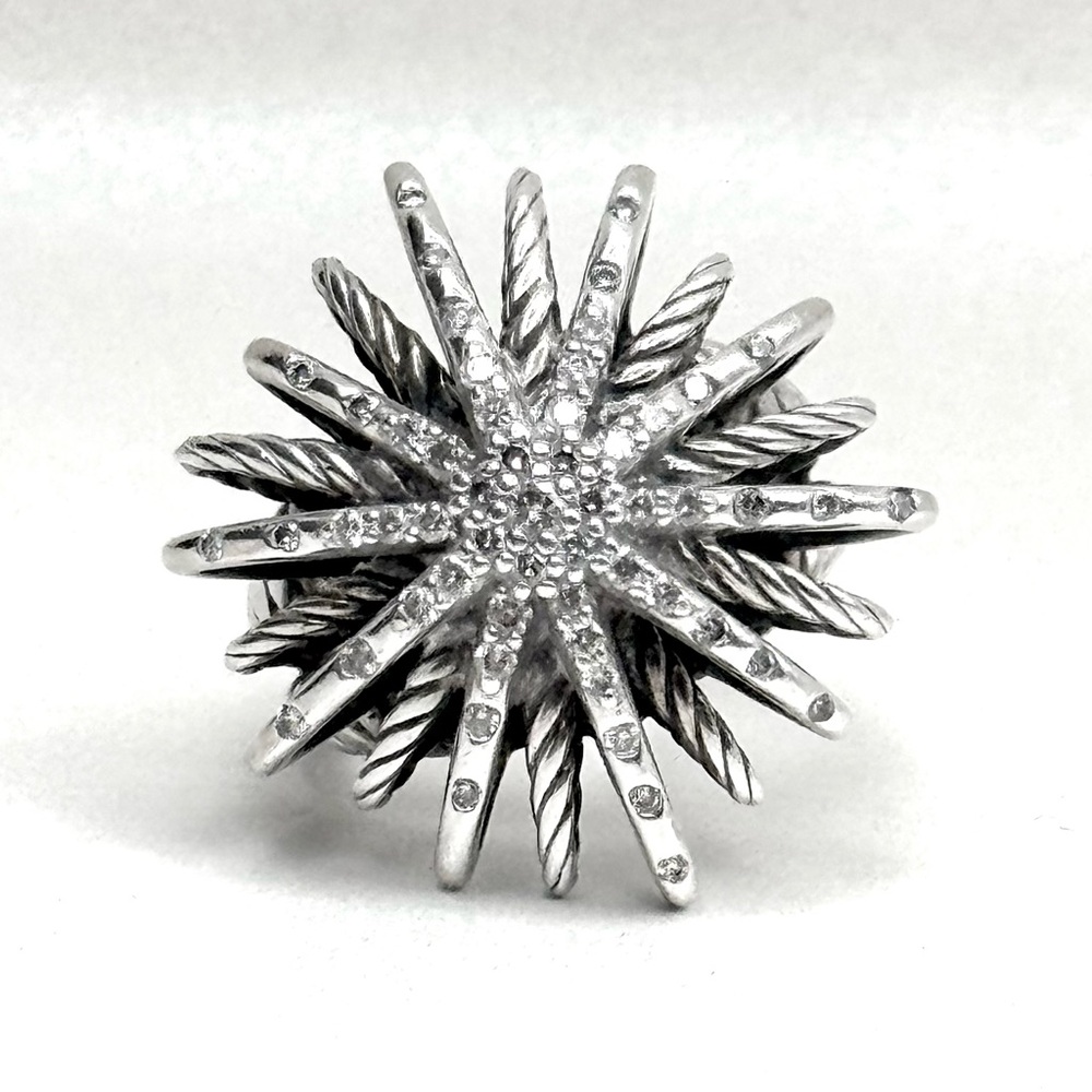 David Yurman 25mm Starburst
Diamond Ring